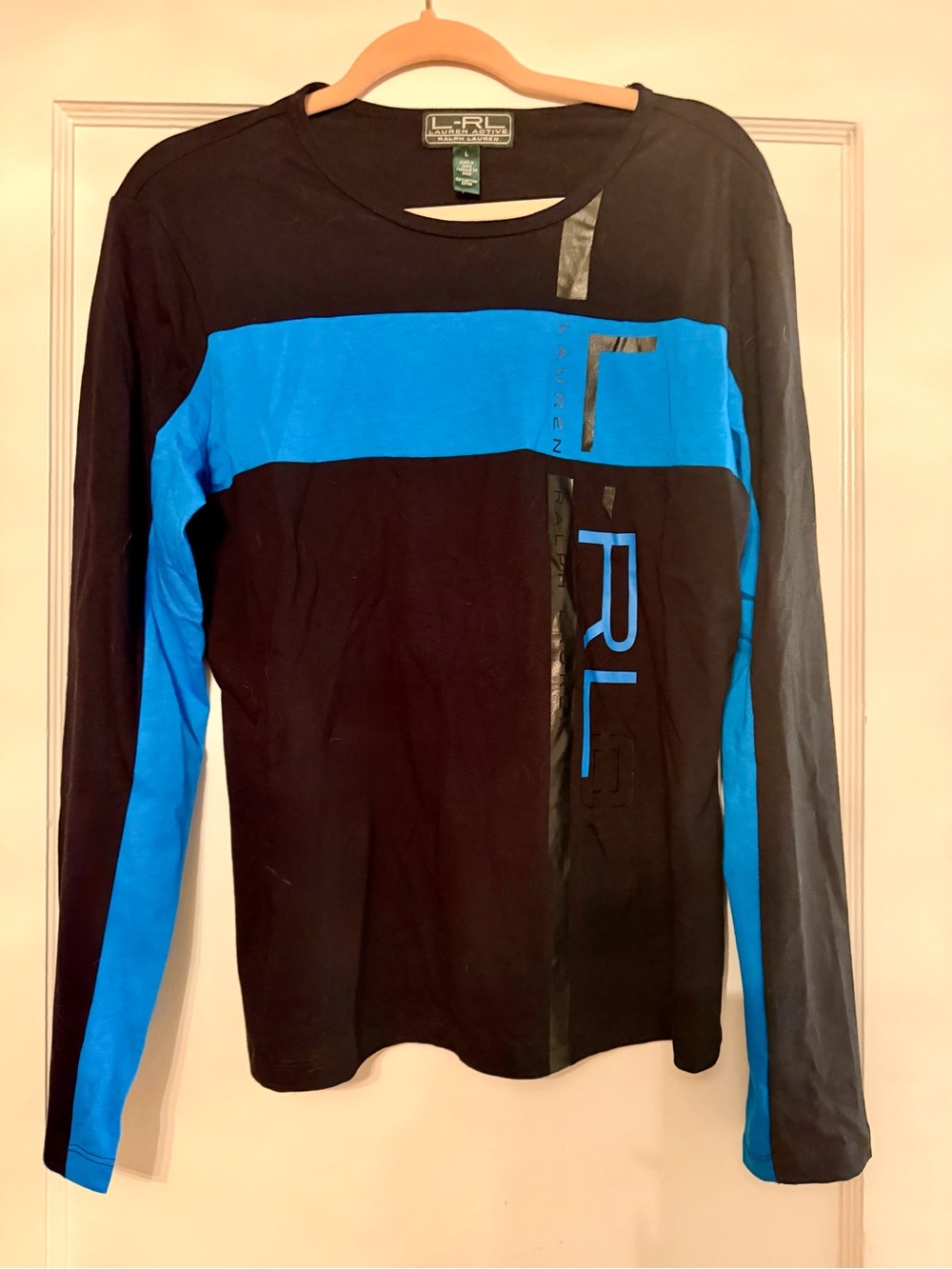 RL Lauren Active by Ralph Lauren Women's Long-Sleeve Athletic Shirt (Sz L)